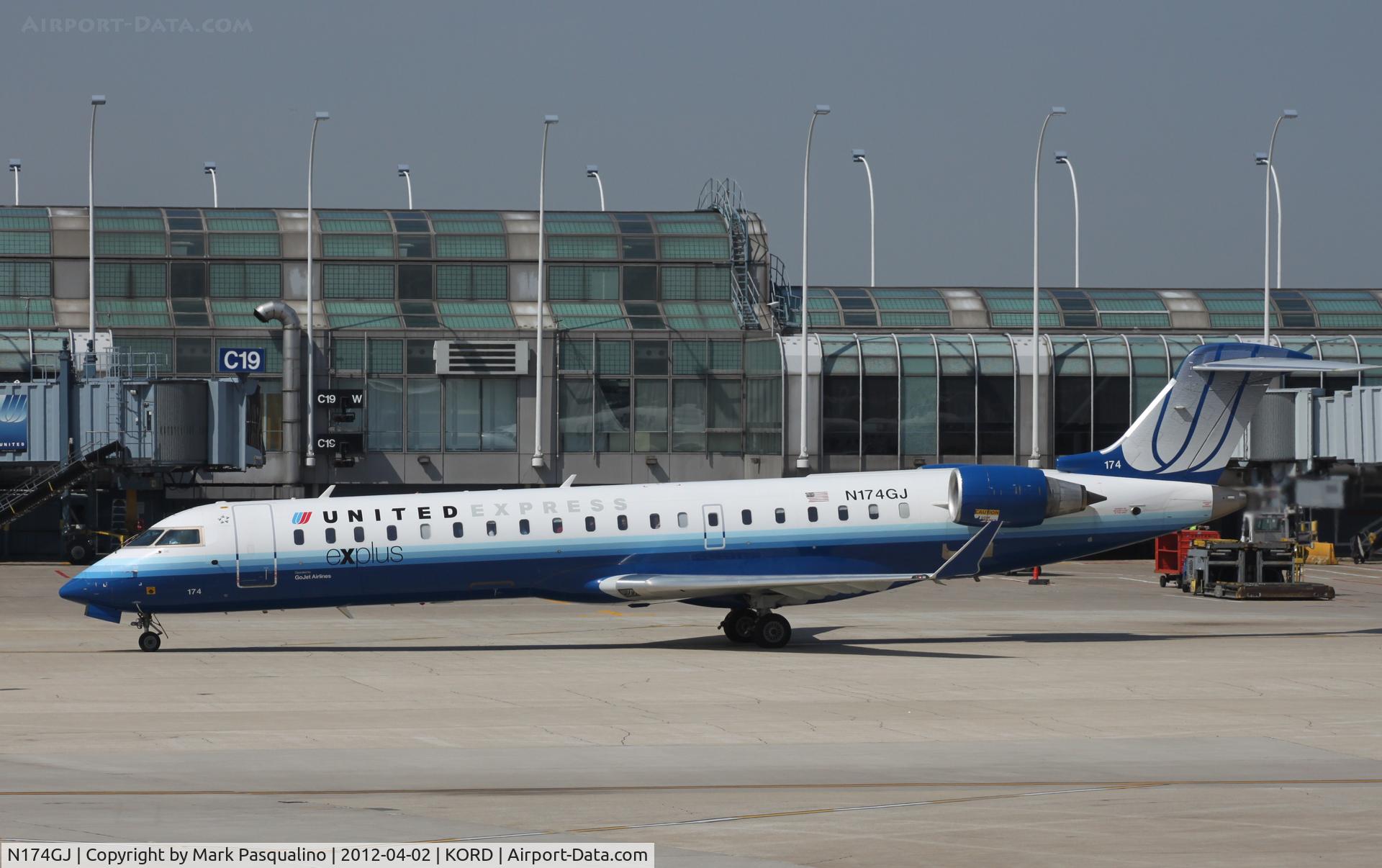 N174GJ, Bombardier CRJ-701ER (CL-600-2C10) Regional Jet C/N 10296, CL-600-2C10