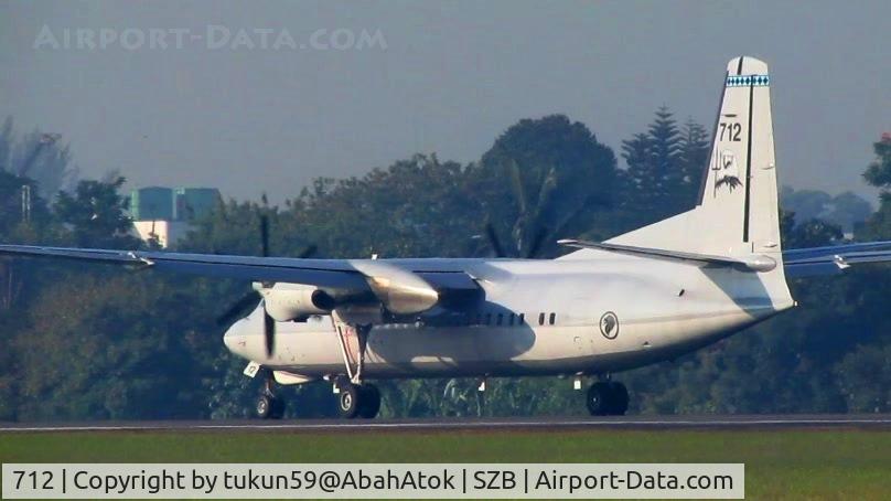 712, 1993 Fokker 50 C/N 20294, Singapore Air Force