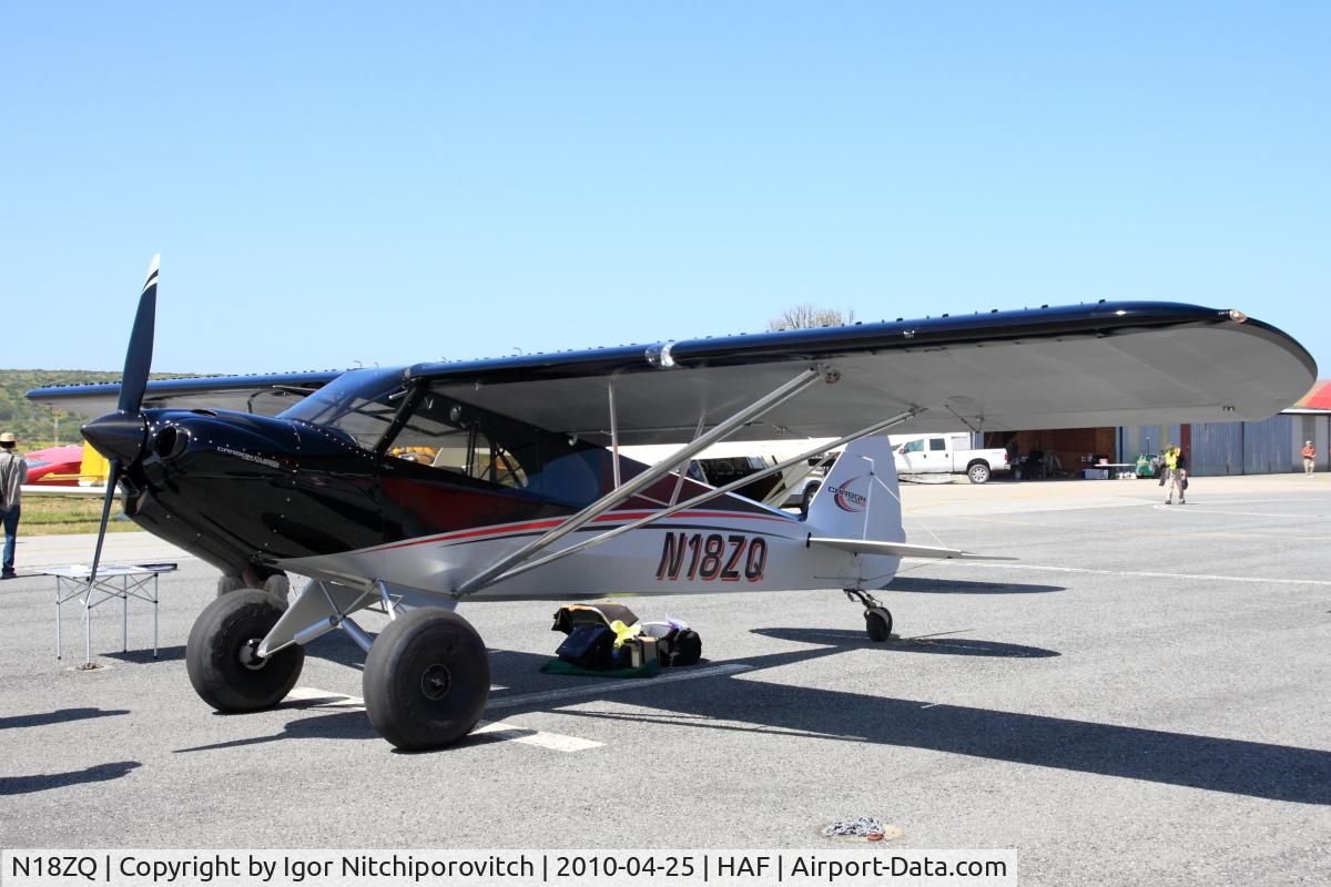 N18ZQ, Cub Crafters CC11-160 Carbon Cub SS C/N CC11-00110, On static display.