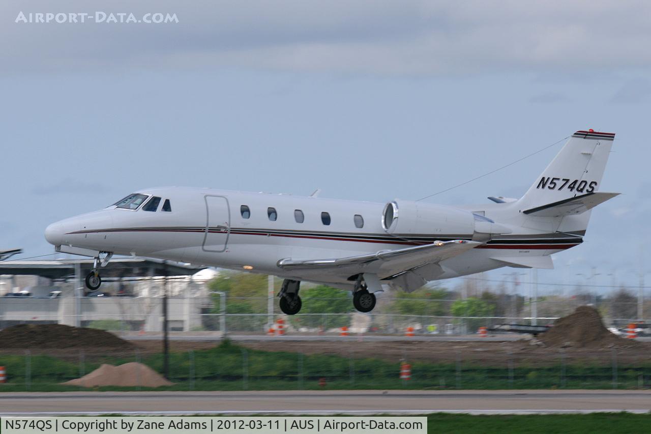 N574QS, 2008 Cessna 560XL Citation XLS C/N 560-5820, At Austin-Bergstrom Airport - Austin, TX