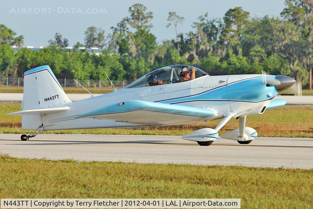 N443TT, 1988 Vans RV-4 C/N 161, 1988 Tyler H Thomas RV 4, c/n: 161 at 2012 Sun N Fun