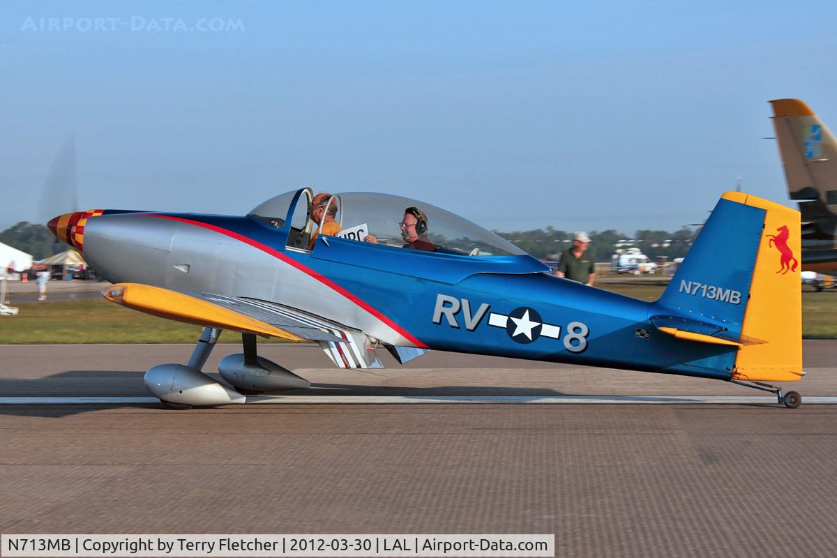 N713MB, 2006 Vans RV-8 C/N 82245, 2006 Ballard Michael A VANS RV-8, c/n: 82245 at 2012 Sun N Fun