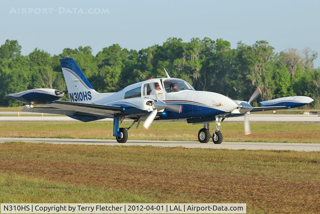 N310HS, 1975 Cessna 310R C/N 310R0233, 1975 Cessna 310R, c/n: 310R0233 at 2012 Sun N Fun