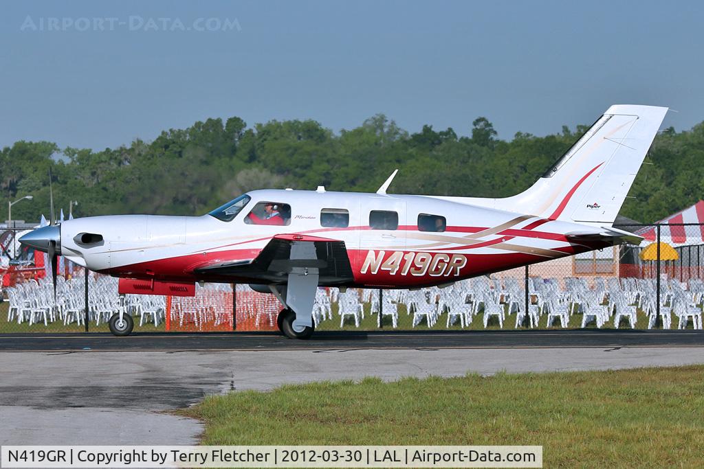 N419GR, 2006 Piper PA-46-500TP Malibu Meridian C/N 4697244, 2006 Piper PA46-500TP, c/n: 4697244 at 2012 Sun N Fun