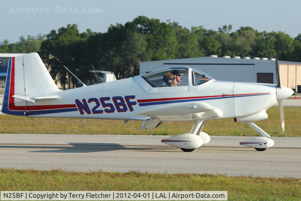 N25BF, 1999 Vans RV-6A C/N 24351, 1999 Francisco Robert J RV 6/A, c/n: 24351 at 2012 Sun N Fun