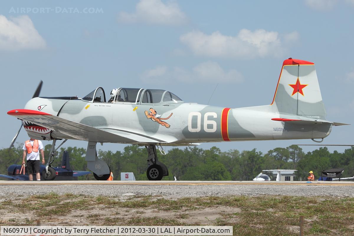 N6097U, 1973 Nanchang CJ-6 C/N 2851276, 1973 Nanchang China CJ-6, c/n: 2851276 at 2012 Sun N Fun
