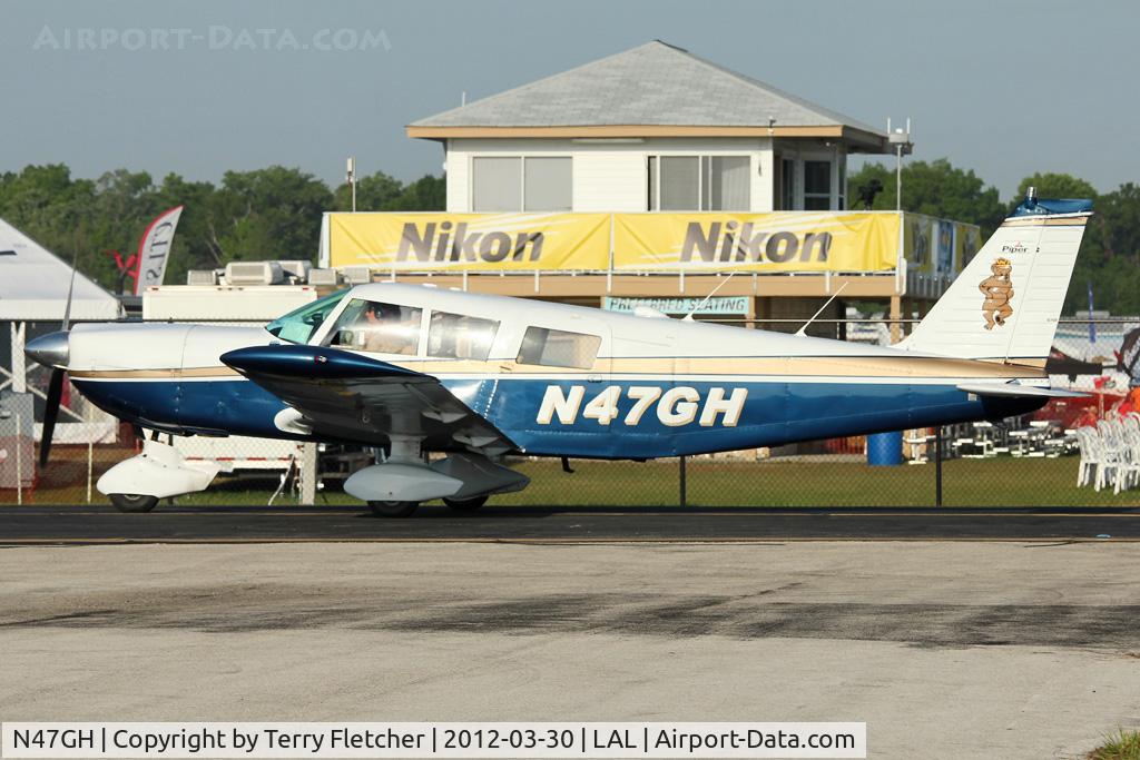 N47GH, 1969 Piper PA-32-300 Cherokee Six Cherokee Six C/N 32-40766, 1969 Piper PA-32-300, c/n: 32-40766 at 2012 Sun N Fun