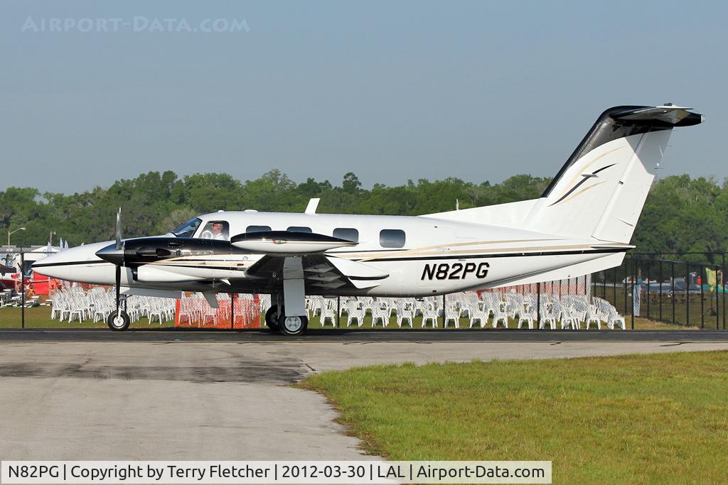 N82PG, 1981 Piper PA-42 C/N 42-8001070, 1981 Piper PA-42, c/n: 42-8001070 at 2012 Sun N Fun