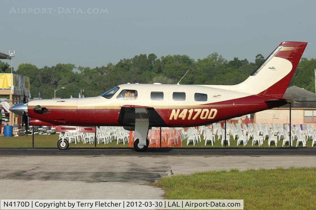 N4170D, 2000 Piper PA-46-350P Malibu Mirage C/N 46-36300, 2000 Piper PA 46-350P, c/n: 46-36300 at 2012 Sun N Fun