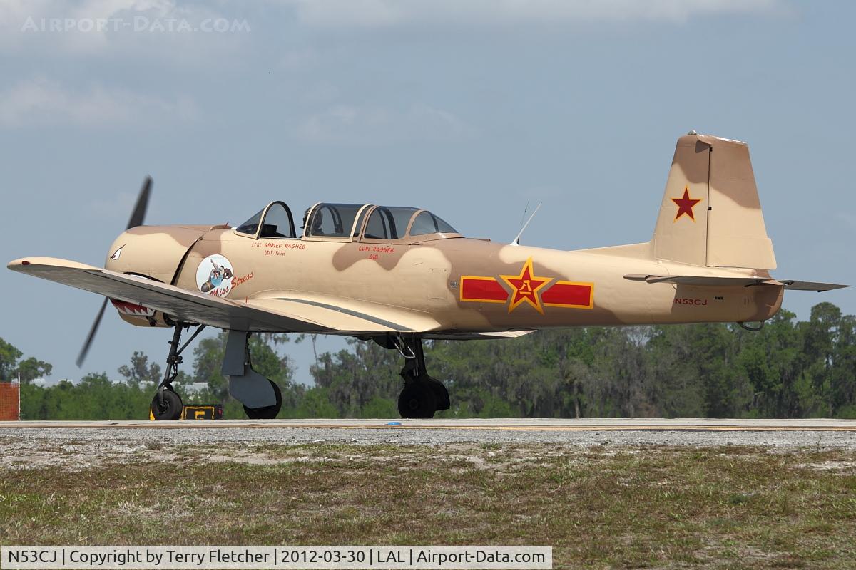 N53CJ, 1972 Nanchang CJ-6A C/N 2432062, 1972 Nanchang China CJ-6A, c/n: 2432062 at 2012 Sun N Fun