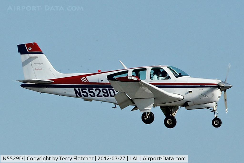 N5529D, 1989 Beech F33A Bonanza C/N CE-1403, 1989 Beech F33A, c/n: CE-1403 at 2012 Sun N Fun