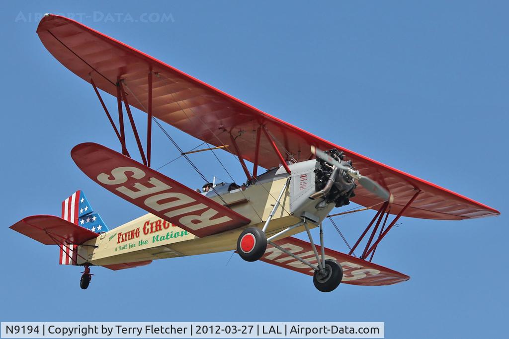 N9194, 1929 New Standard D-25 C/N 133, 1929 New Standard D-25, c/n: 133 giving pleasure rides at 2012 Sun N Fun