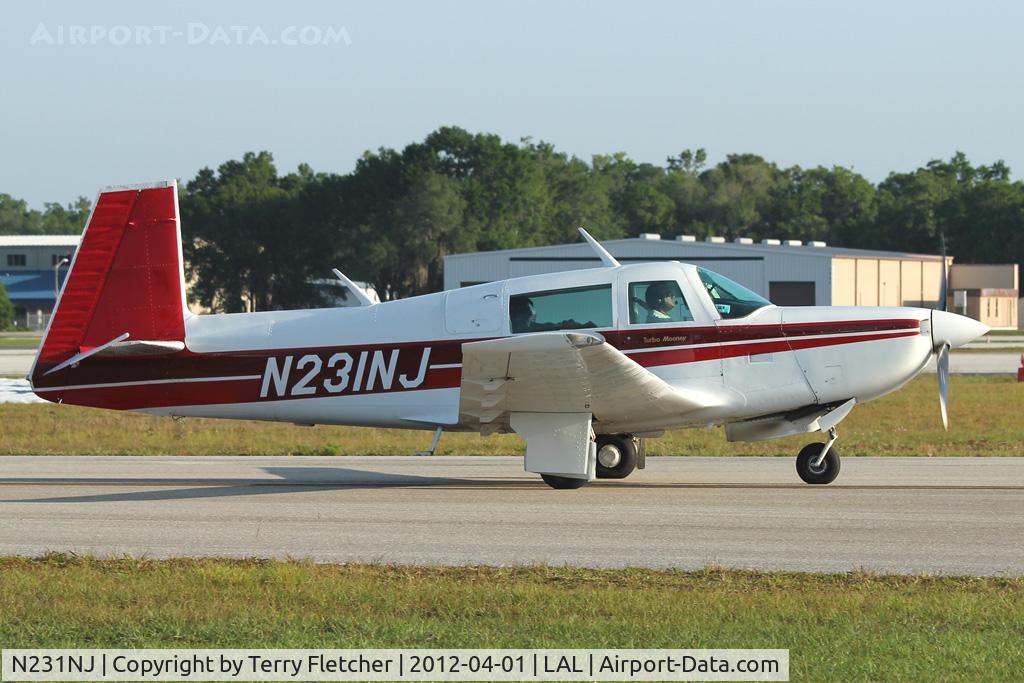 N231NJ, 1980 Mooney M20K C/N 25-0324, 1980 Mooney Aircraft Corp. M20K, c/n: 25-0324 at 2012 Sun N Fun
