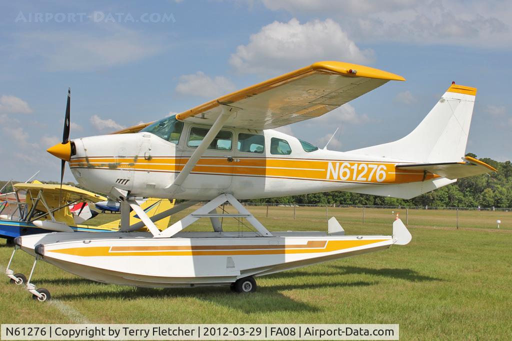 N61276, 1973 Cessna U206F Stationair C/N U20602069, at 2012 Sun N Fun Splash-In at Lake Agnes