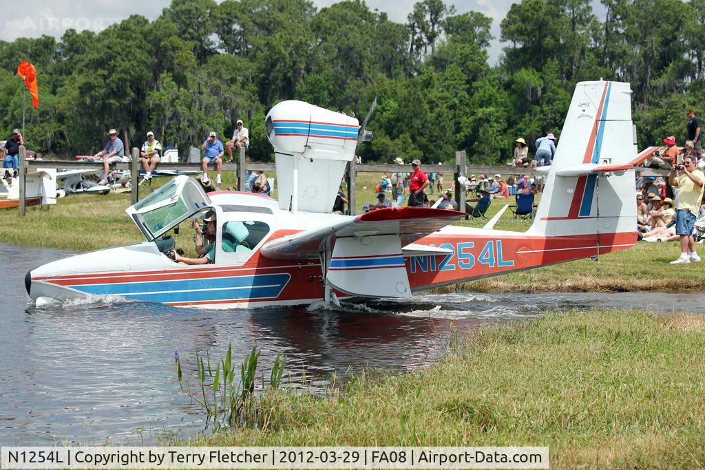 N1254L, 1976 Consolidated Aeronautics Inc. Lake LA-4-200 C/N 752, at 2012 Sun N Fun Splash-In at Lake Agnes