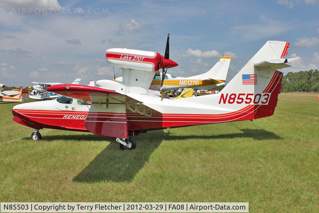N85503, 1993 Aerofab Inc LAKE 250 C/N 124, at 2012 Sun N Fun Splash-In at Lake Agnes