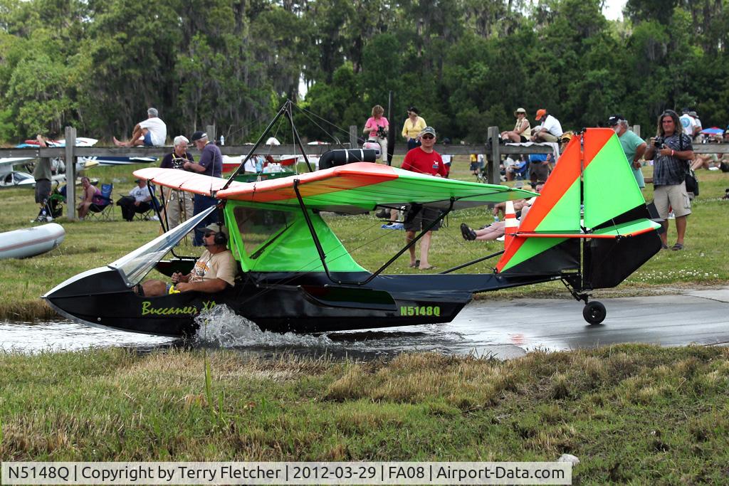 N5148Q, 1982 HighCraft AeroMarine Buccaneer XA C/N 2000-WSG1, at 2012 Sun N Fun Splash-In at Lake Agnes