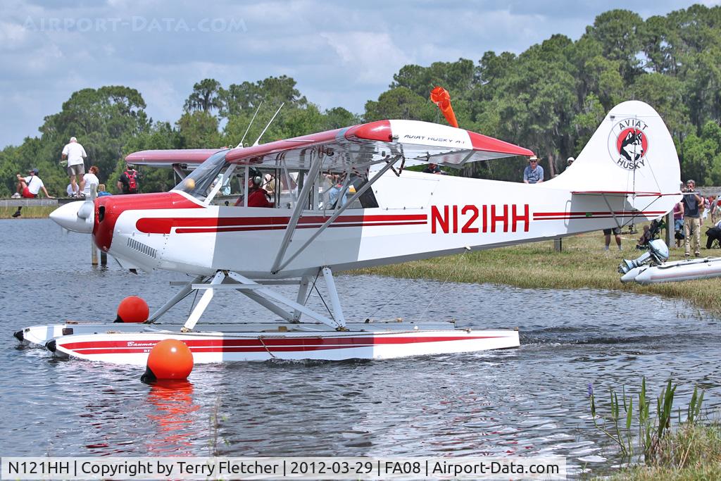 N121HH, 1992 Aviat A-1 Husky C/N 1209, at 2012 Sun N Fun Splash-In at Lake Agnes