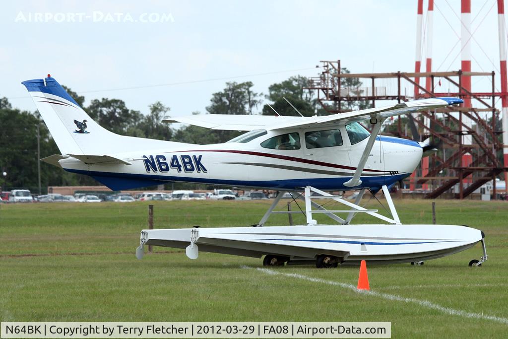 N64BK, 1972 Cessna 182P Skylane C/N 18261353, at 2012 Sun N Fun Splash-In at Lake Agnes