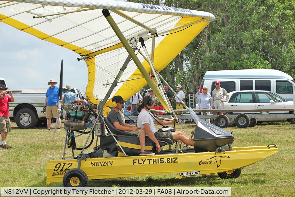 N812VV, Sea & Sky Cygnet C/N 20103, at 2012 Sun N Fun Splash-In at Lake Agnes
