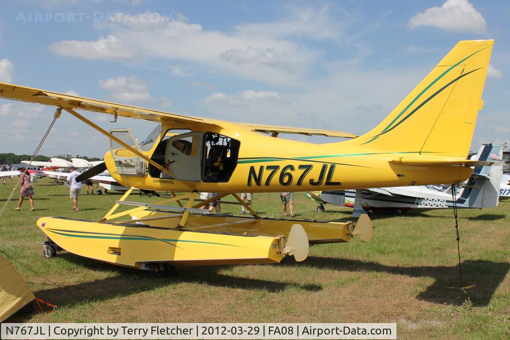 N767JL, 2007 Glasair GS-2 Sportsman C/N 7205, at 2012 Sun N Fun Splash-In at Lake Agnes