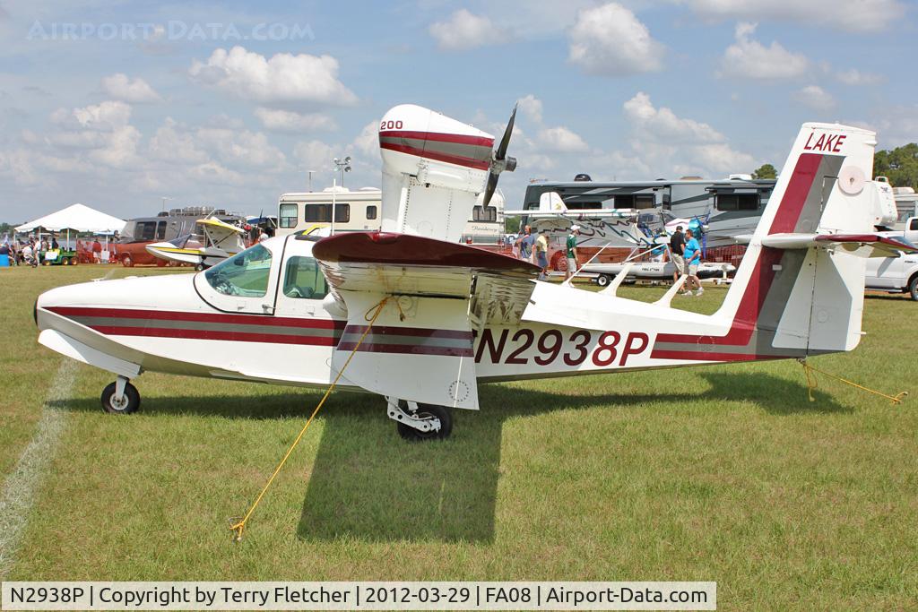 N2938P, 1978 Consolidated Aeronautics Inc. Lake LA-4-200 C/N 945, at 2012 Sun N Fun Splash-In at Lake Agnes
