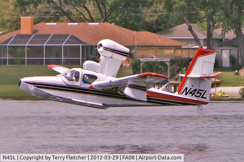 N45L, 1969 Lake LA-4 C/N 426, at 2012 Sun N Fun Splash-In at Lake Agnes
