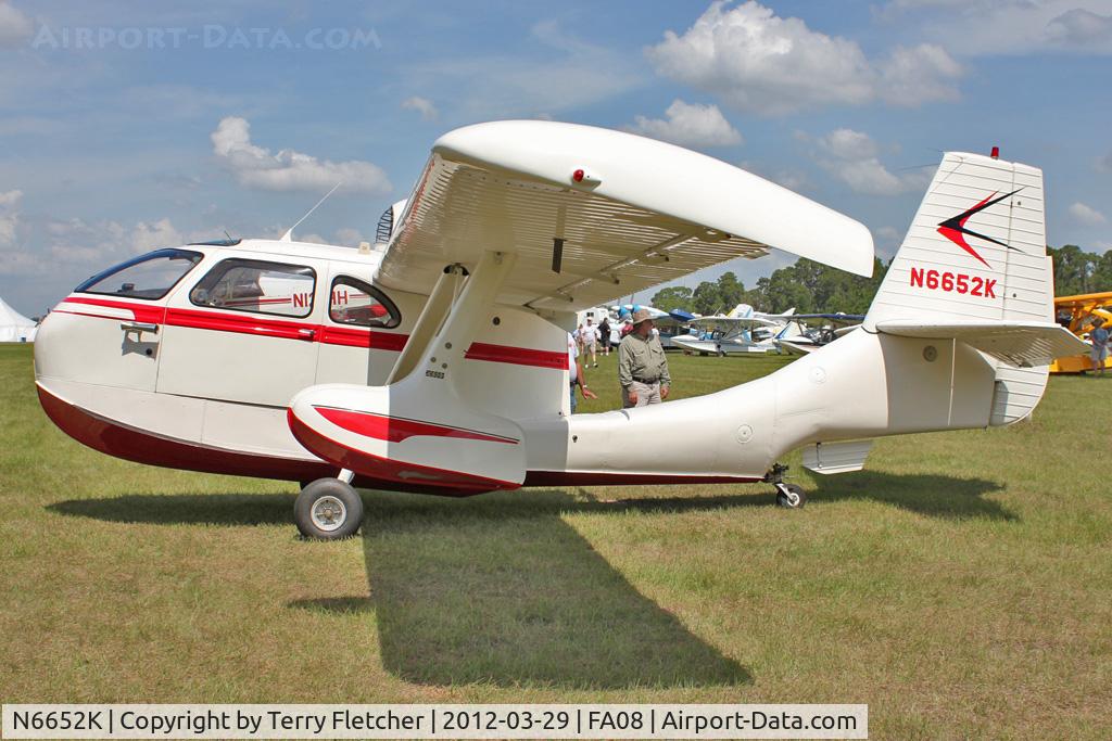 N6652K, 1947 Republic RC-3 Seabee C/N 929, at 2012 Sun N Fun Splash-In at Lake Agnes