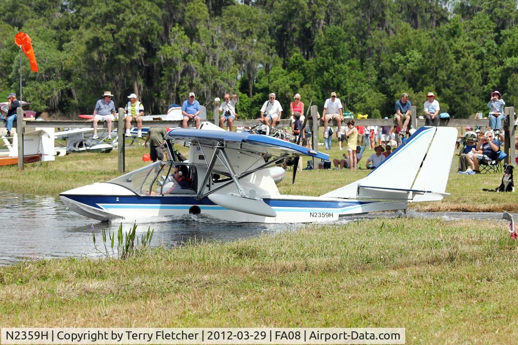 N2359H, 2000 Progressive Aerodyne Searey C/N 1DK135, at 2012 Sun N Fun Splash-In at Lake Agnes
