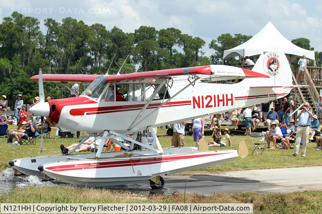 N121HH, 1992 Aviat A-1 Husky C/N 1209, at 2012 Sun N Fun Splash-In at Lake Agnes