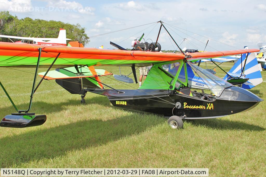 N5148Q, 1982 HighCraft AeroMarine Buccaneer XA C/N 2000-WSG1, at 2012 Sun N Fun Splash-In at Lake Agnes