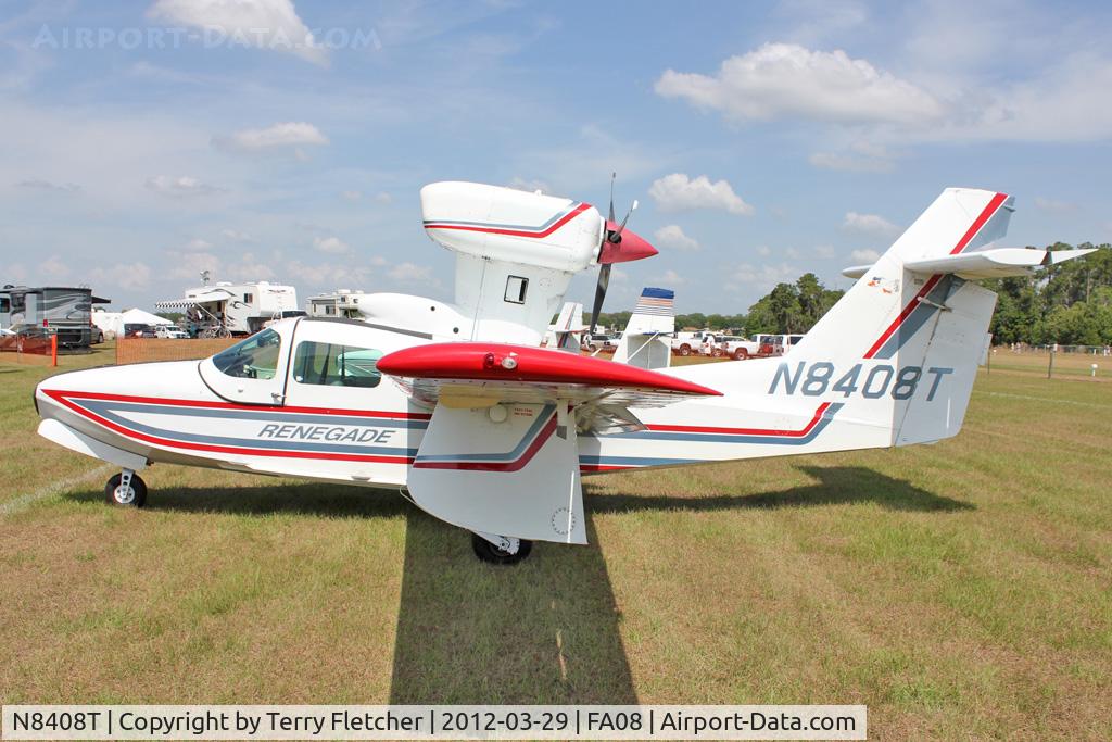 N8408T, Aerofab Inc Lake LA-250 C/N 62, at 2012 Sun N Fun Splash-In at Lake Agnes