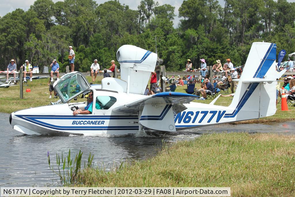 N6177V, 1977 Consolidated Aeronautics Inc. LAKE LA-4-200 C/N 830, at 2012 Sun N Fun Splash-In at Lake Agnes