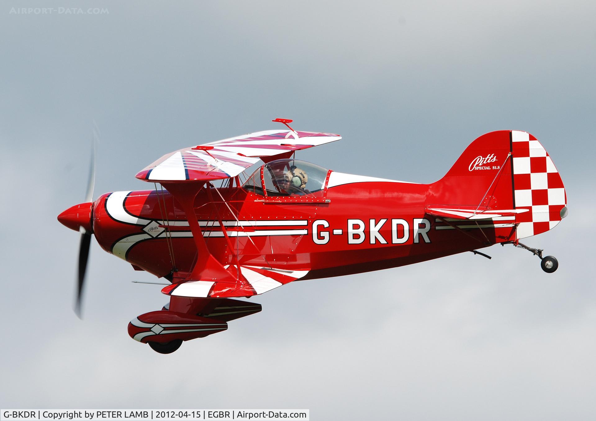 G-BKDR, 1982 Pitts S-1S Special C/N PFA 009-10654, Photo taken at Breighton E.Yorks