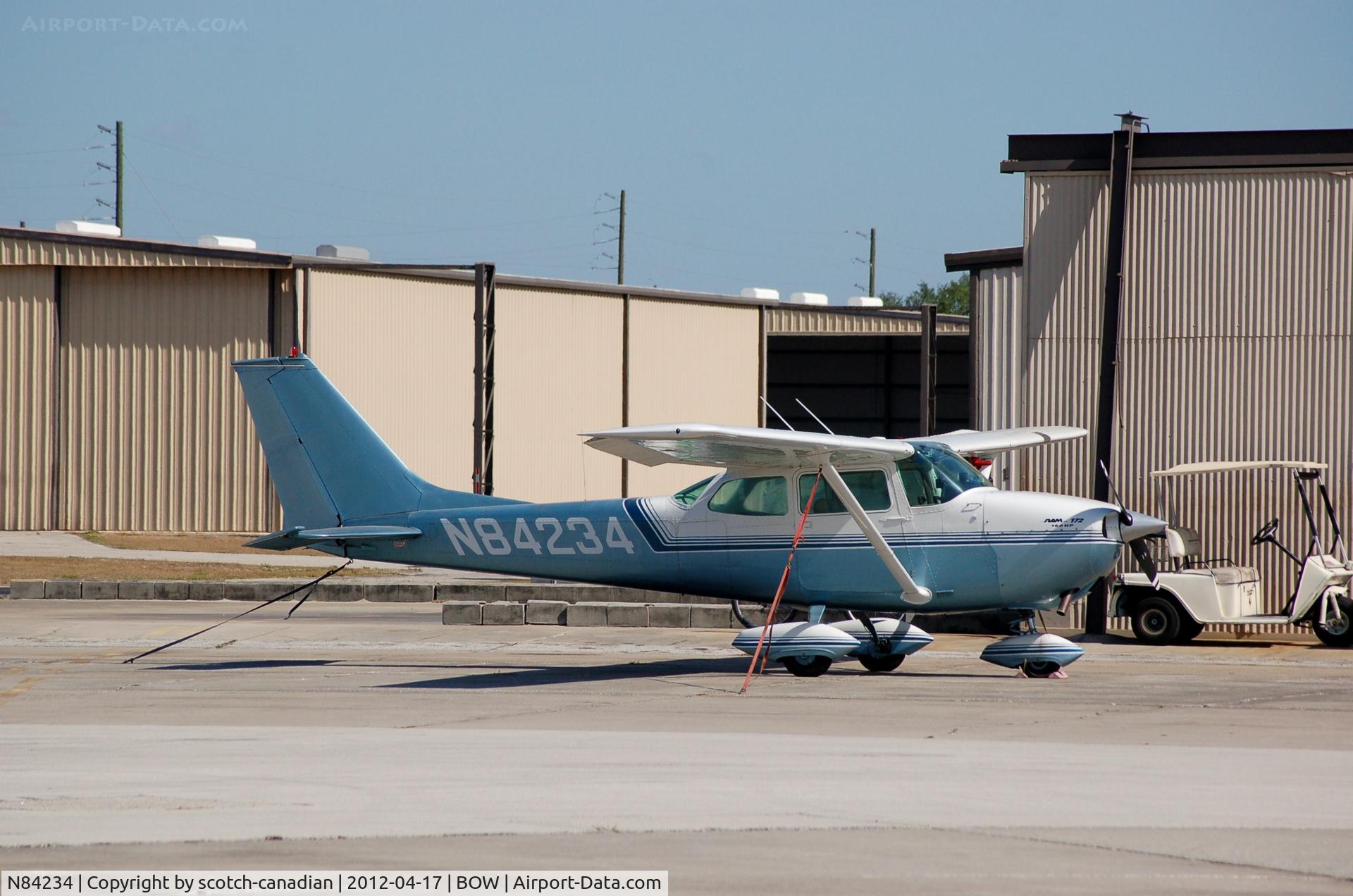 N84234, 1969 Cessna 172K Skyhawk C/N 17258390, 1969 Cessna 172K N84234 at Bartow Municipal Airport, Bartow, FL