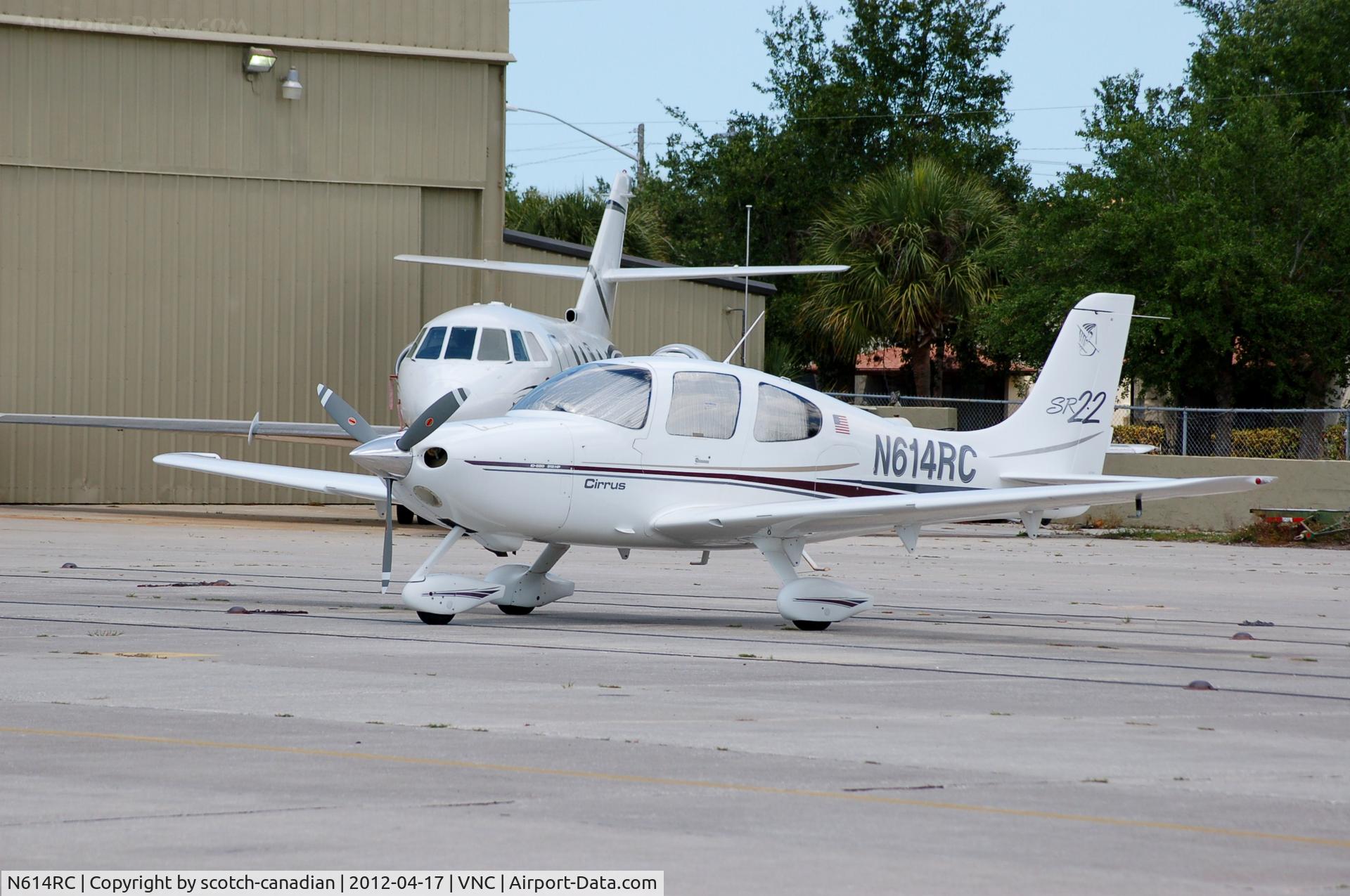 N614RC, 2002 Cirrus SR22 C/N 0249, 2002 Cirrus Design Corp SR22 N614RC at Venice Municipal Airport, Venice, FL