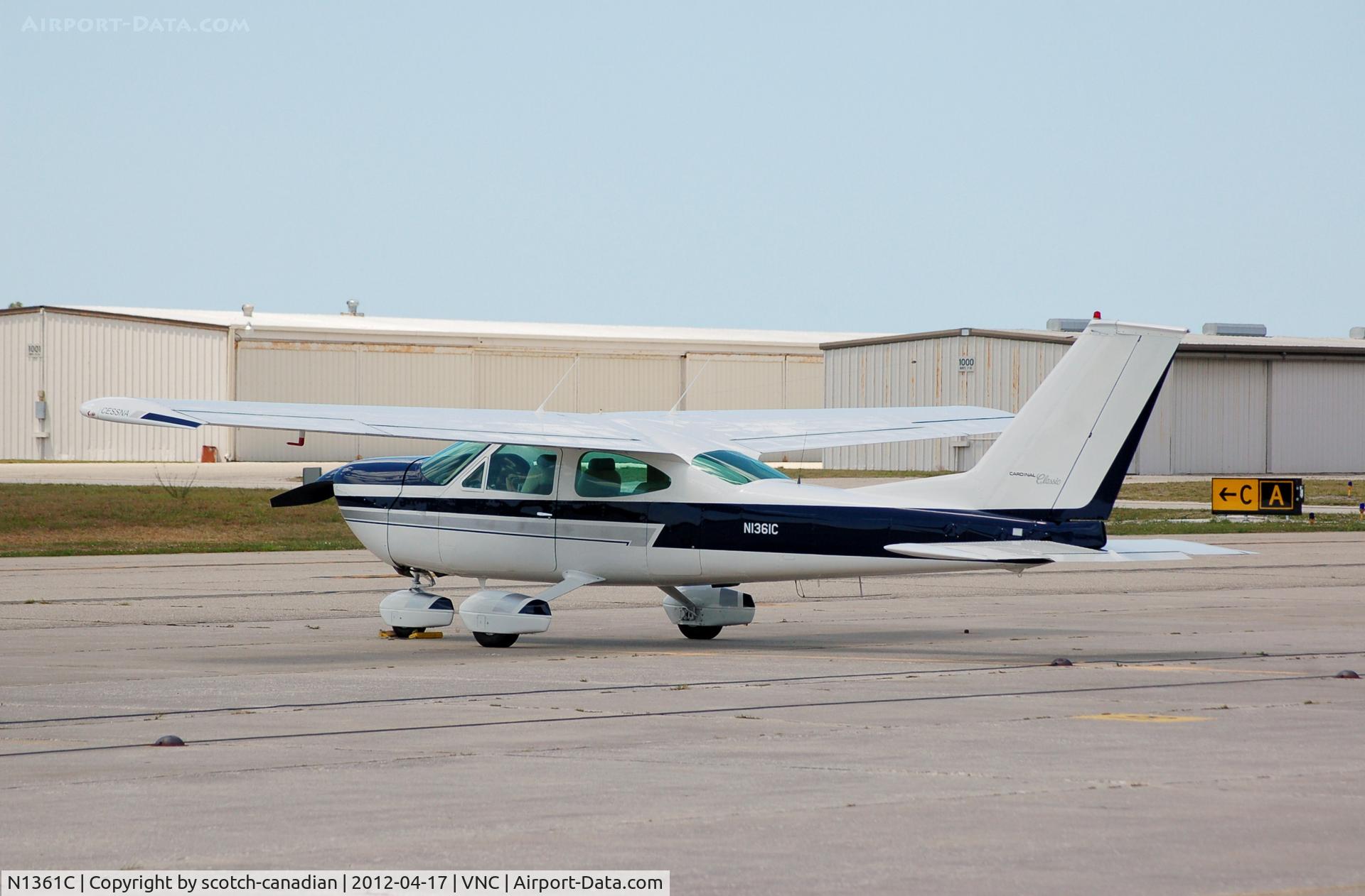N1361C, 1977 Cessna 177B Cardinal C/N 17702712, 1977 Cessna 177B N1361C at Venice Municipal Airport, Venice, FL 