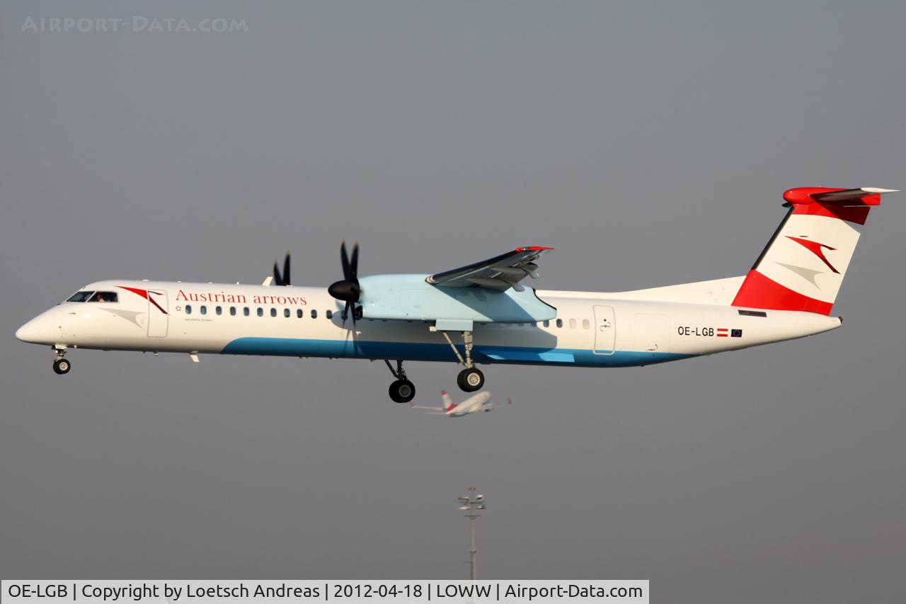 OE-LGB, 1999 De Havilland Canada DHC-8-402Q Dash 8 C/N 4015, named 