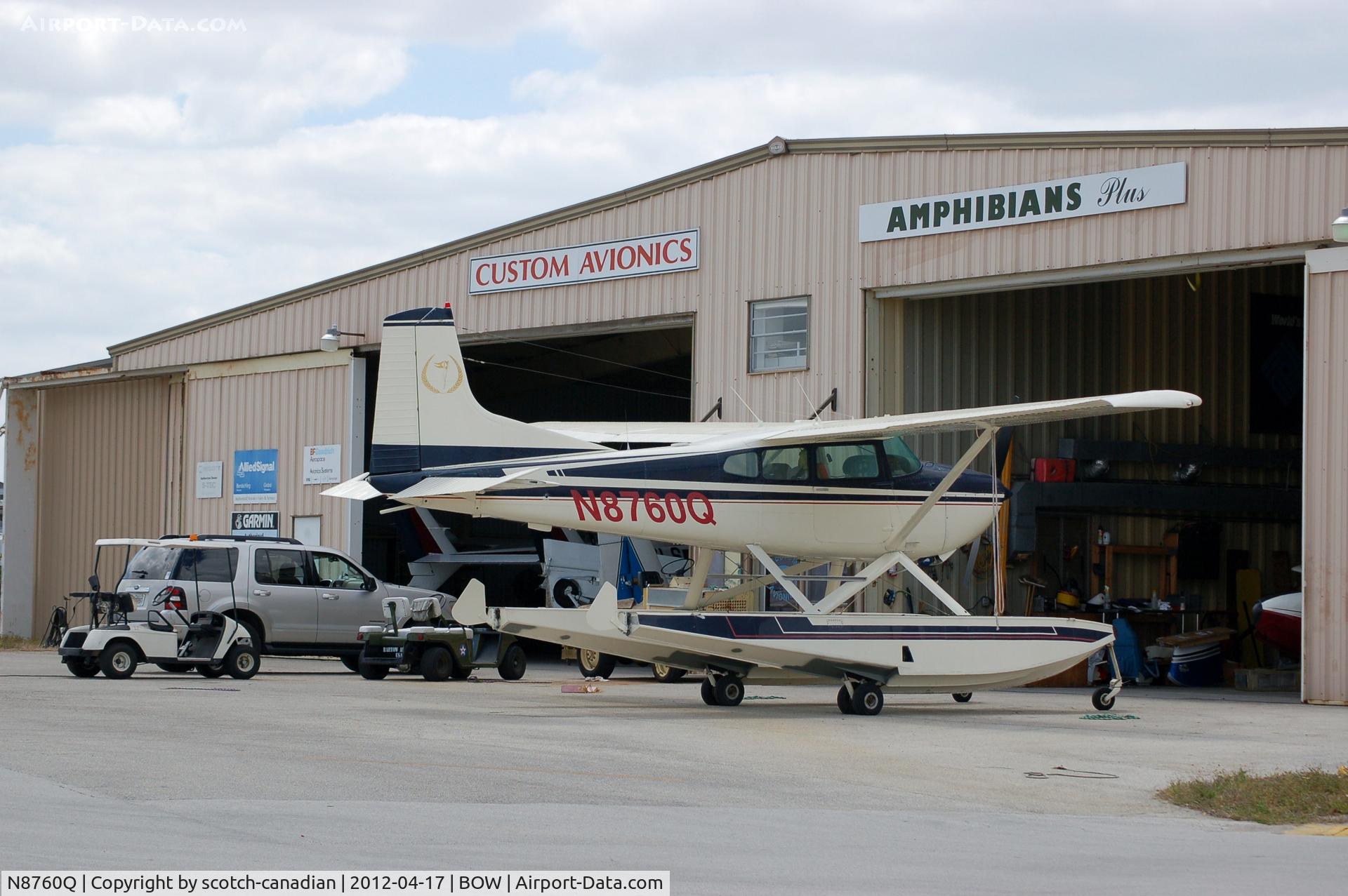 N8760Q, 1979 Cessna A185F Skywagon 185 C/N 18503768, 1979 Cessna A185F N8760Q at Bartow Municipal Airport, Bartow, FL