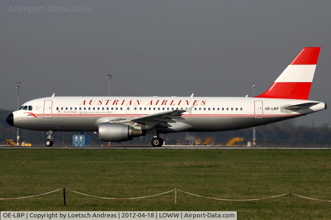 OE-LBP, 1998 Airbus A320-214 C/N 797, OS561 Vienna to Zurich