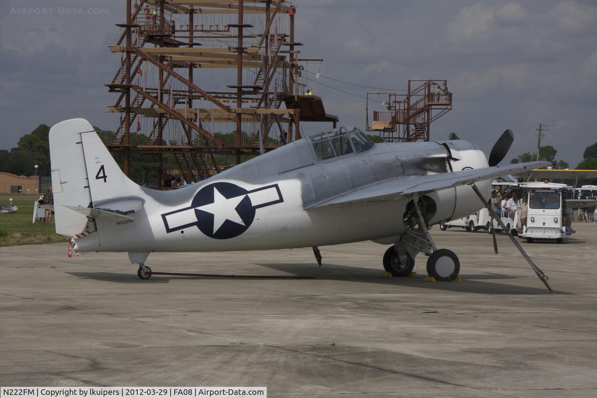 N222FM, 1953 General Motors (Grumman) FM-2 Wildcat C/N 5975, Displayed outside at the Museum