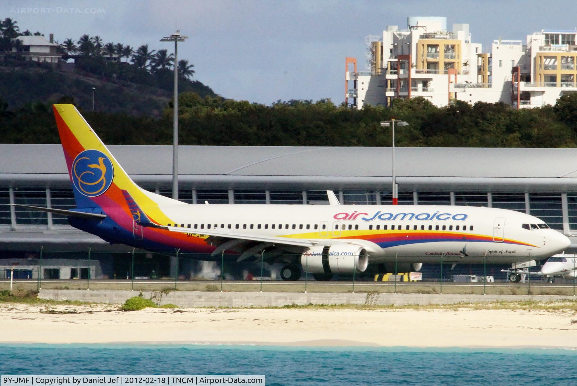 9Y-JMF, 2007 Boeing 737-8Q8 C/N 30730, 9Y-JMF