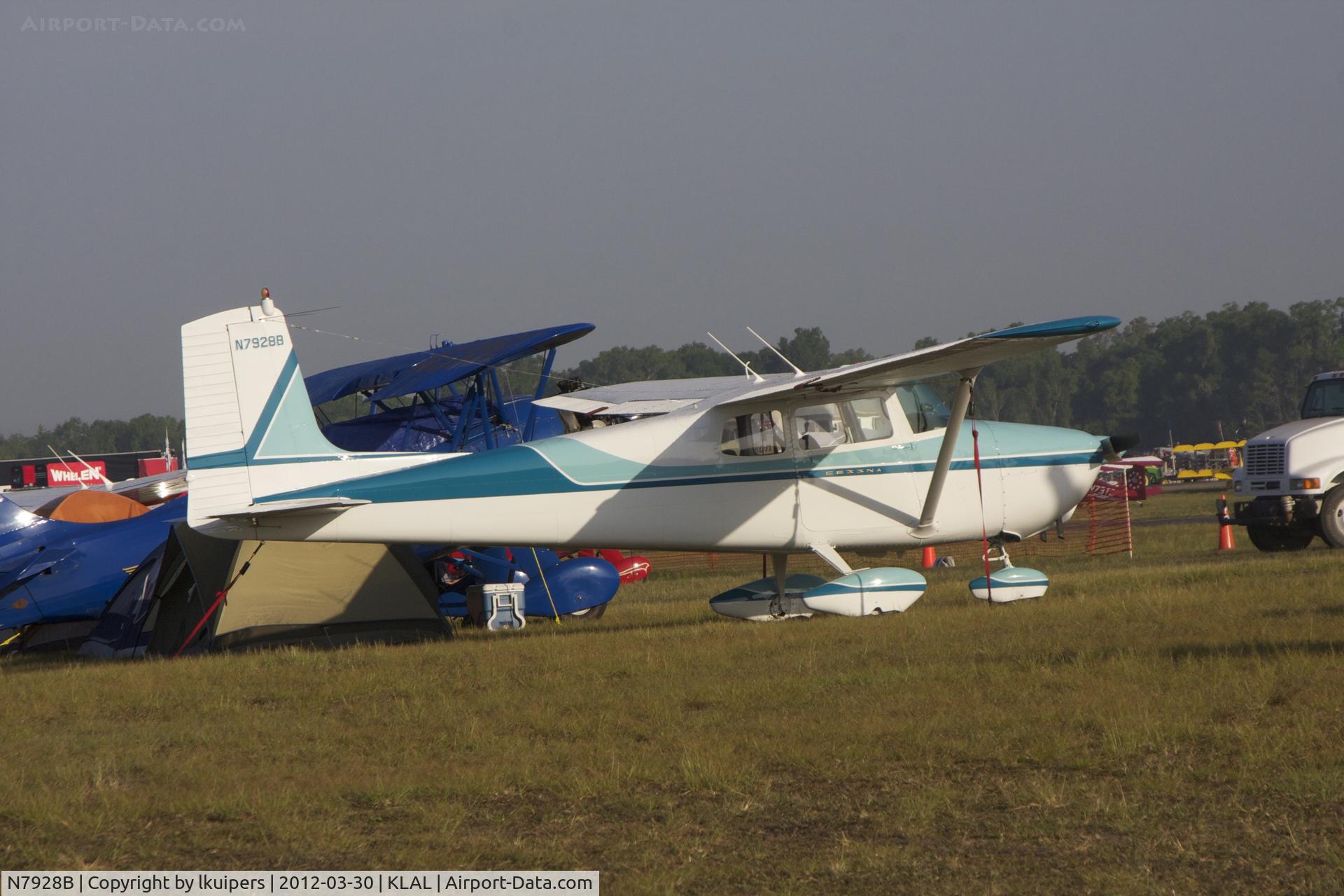 N7928B, 1957 Cessna 172 C/N 29728, At Sun 'n Fun 2012