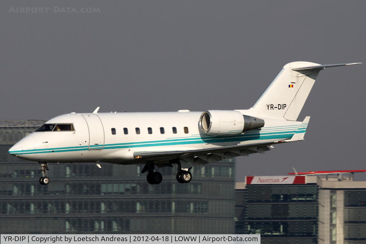 YR-DIP, 2000 Bombardier Challenger 604 (CL-600-2B16) C/N 5475, Eurojet Romania