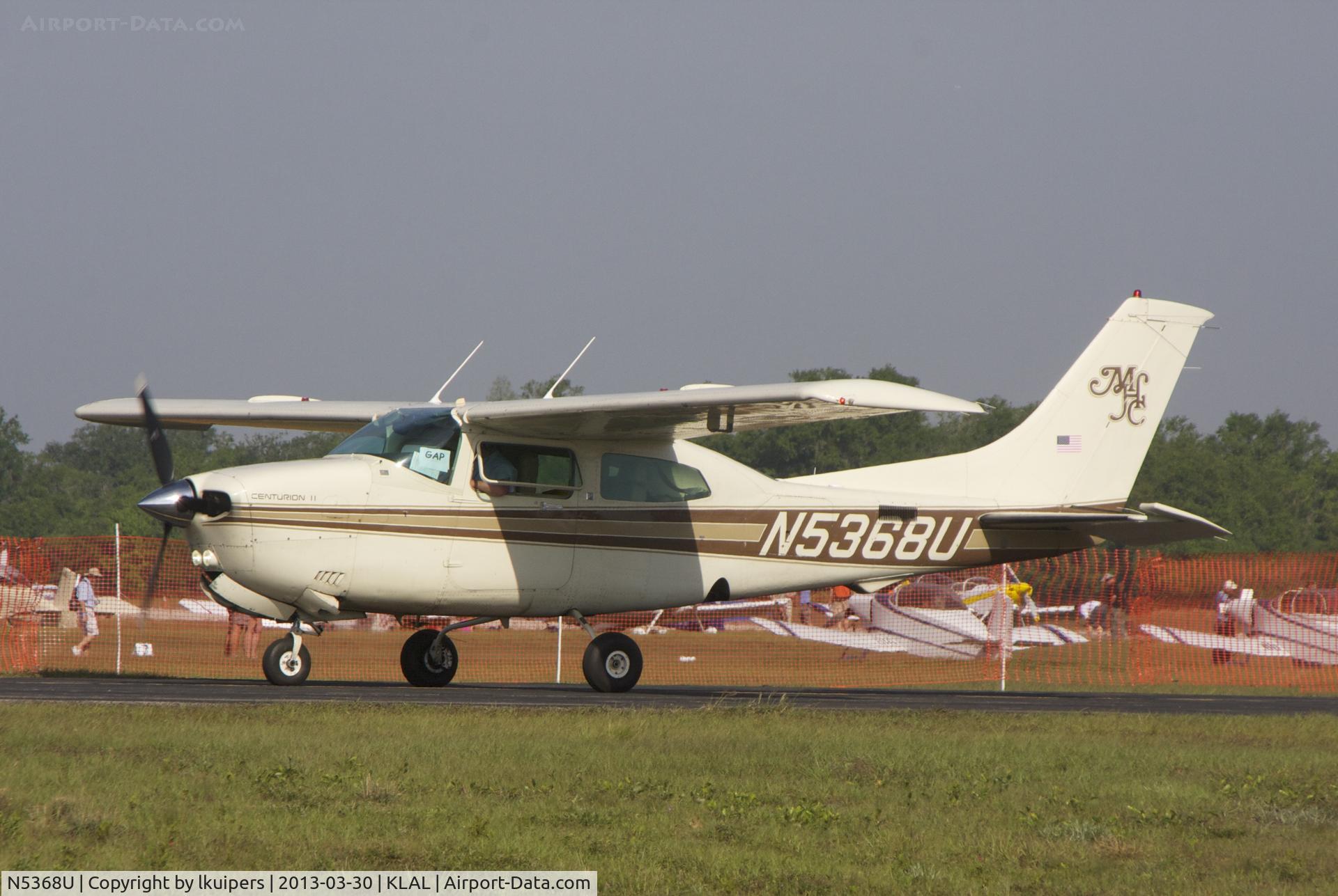 N5368U, 1984 Cessna 210N Centurion C/N 21064880, At Siun 'n Fun 2012