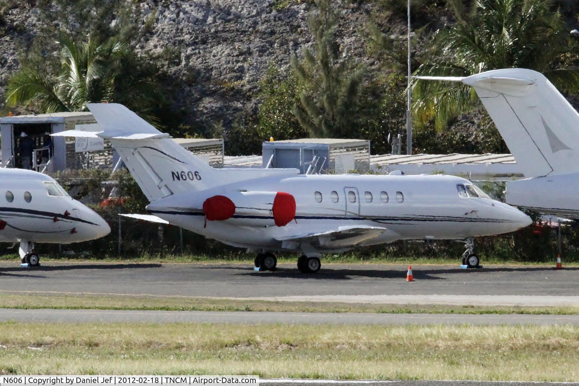 N606, 1987 British Aerospace BAe.125 Series 800A C/N 258068, N606