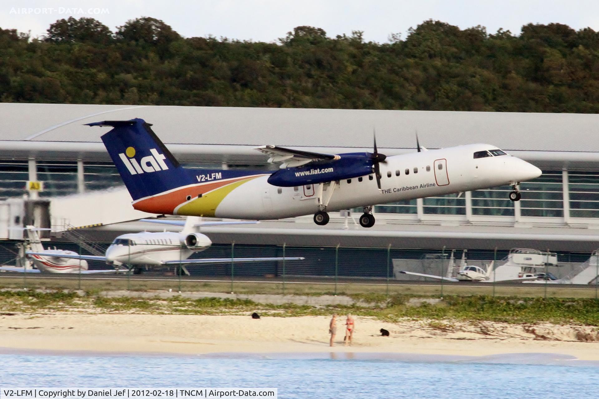 V2-LFM, 1991 De Havilland Canada DHC-8-311A Dash 8 C/N 267, V2-LFM