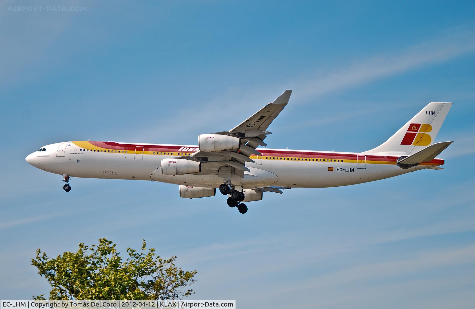 EC-LHM, 2001 Airbus A340-313X C/N 387, EC-LHM Iberia Airbus A340-313X (cn 387) 