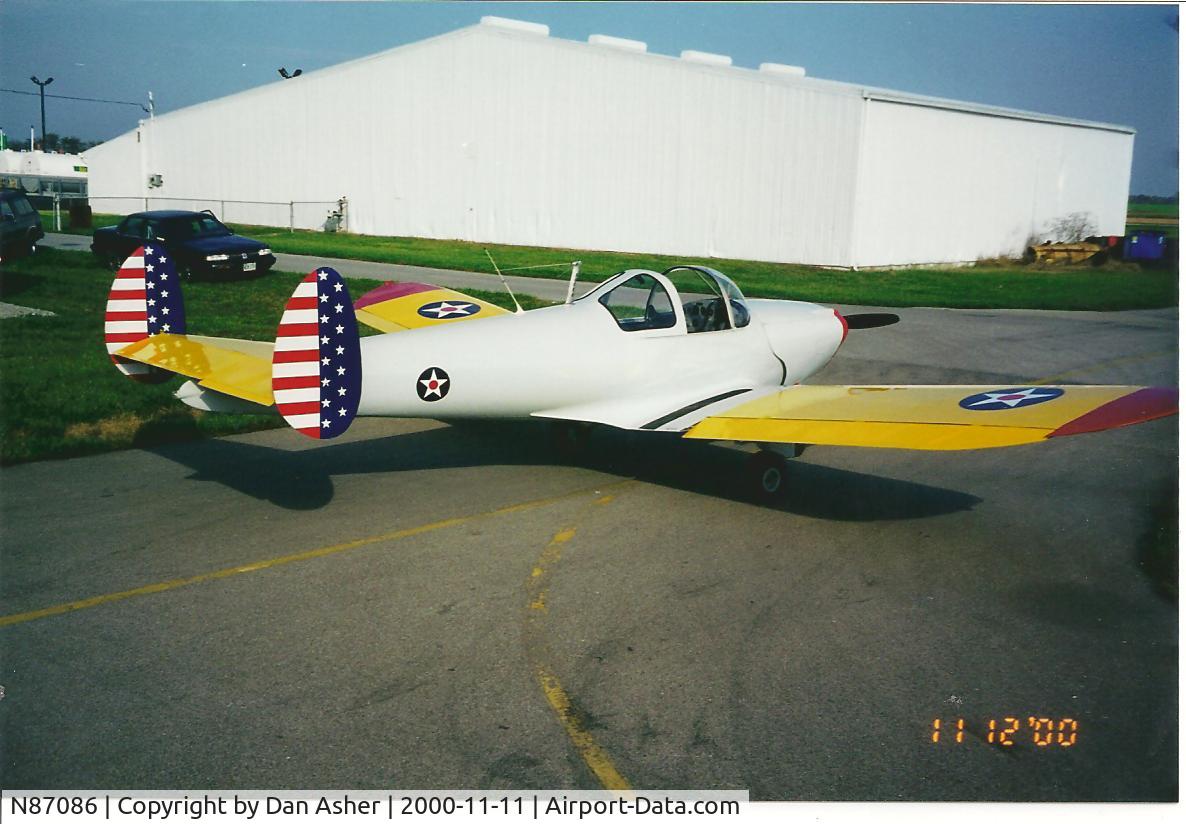 N87086, 1946 Erco 415C Ercoupe C/N 259, Aircraft repainted when I owned it in 2000.
