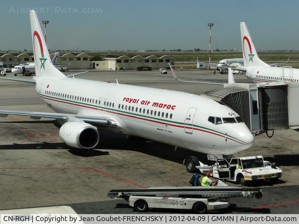 CN-RGH, 2011 Boeing 737-86N C/N 36828 3850, terminal 2